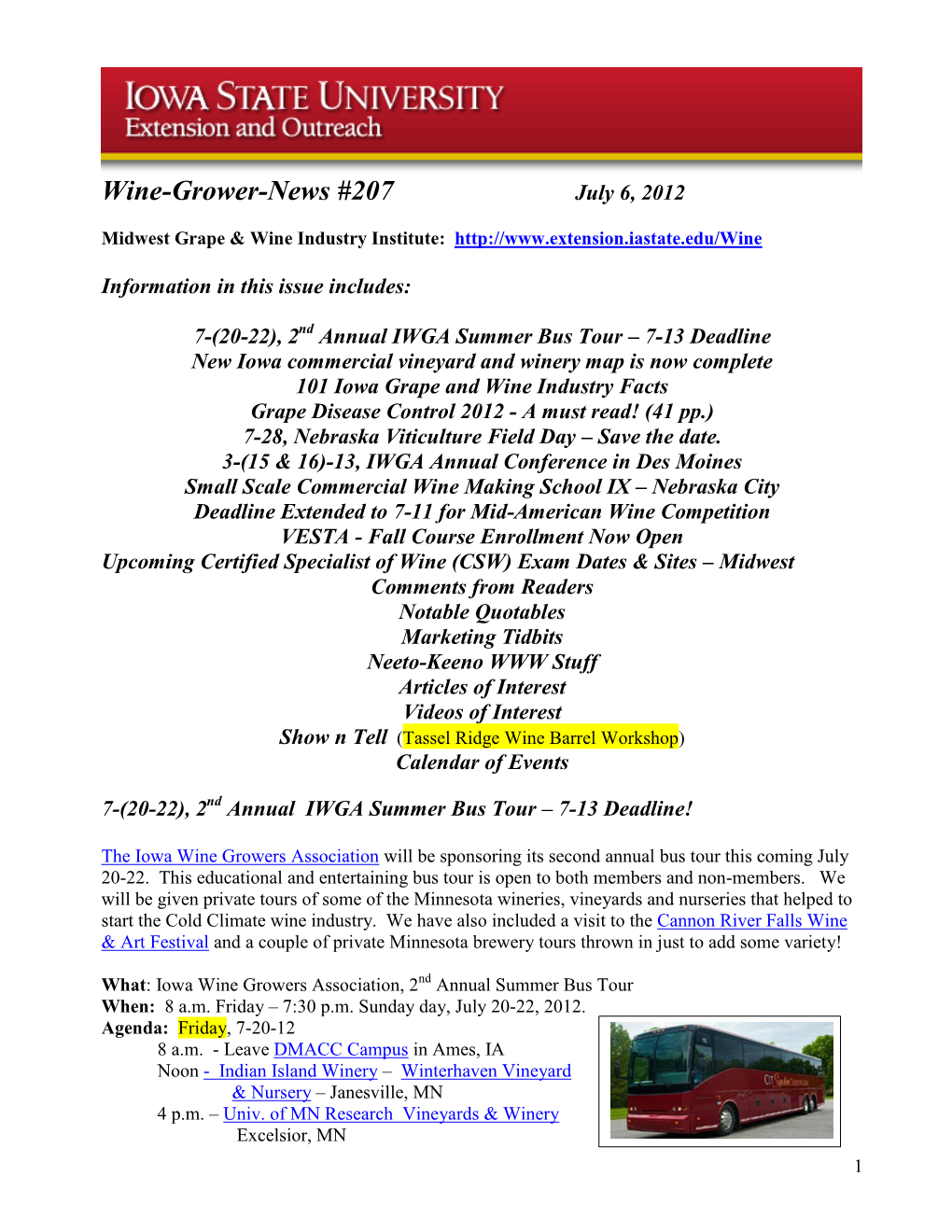 Wine-Grower-News #207 July 6, 2012