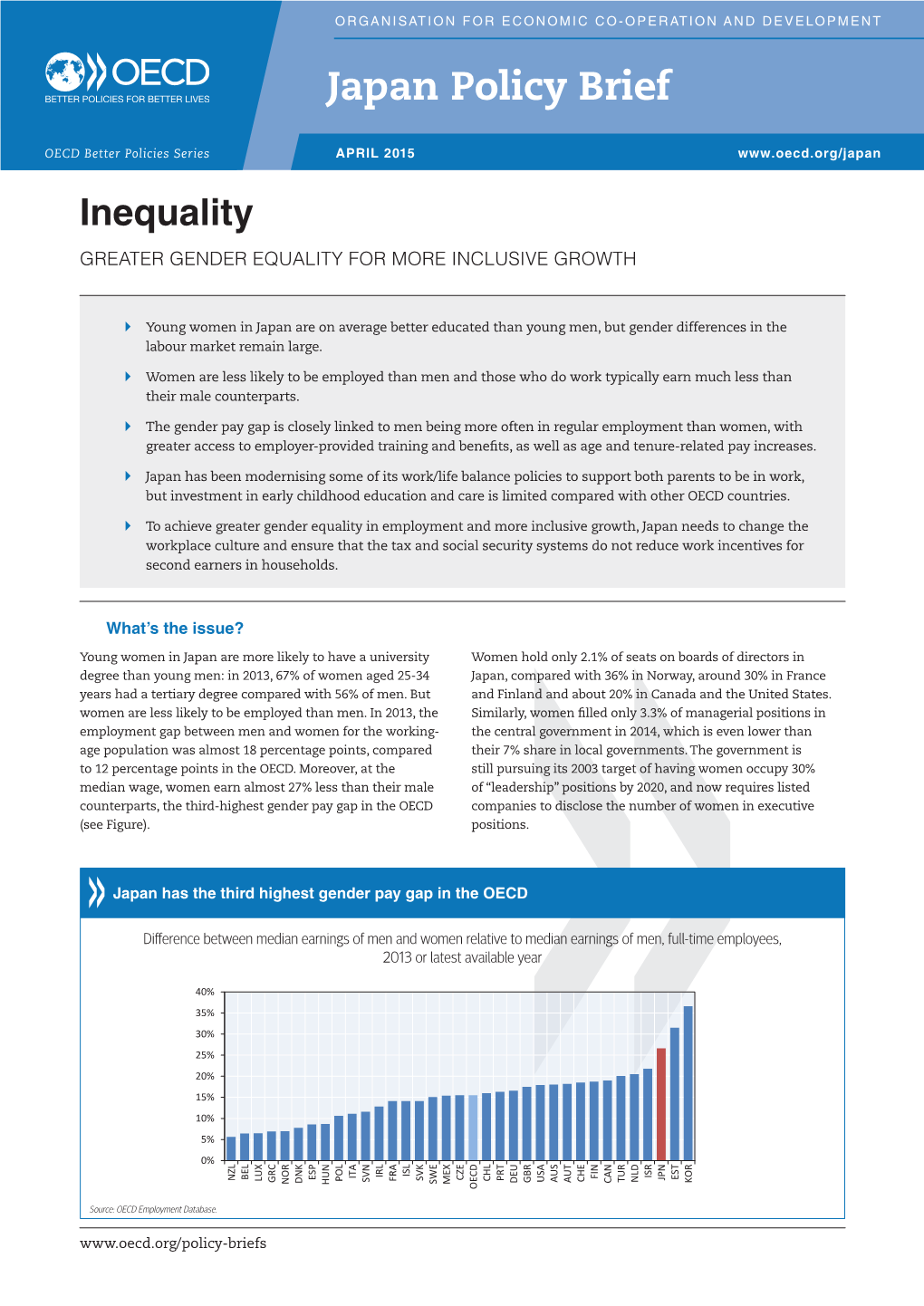 Japan Policy Brief