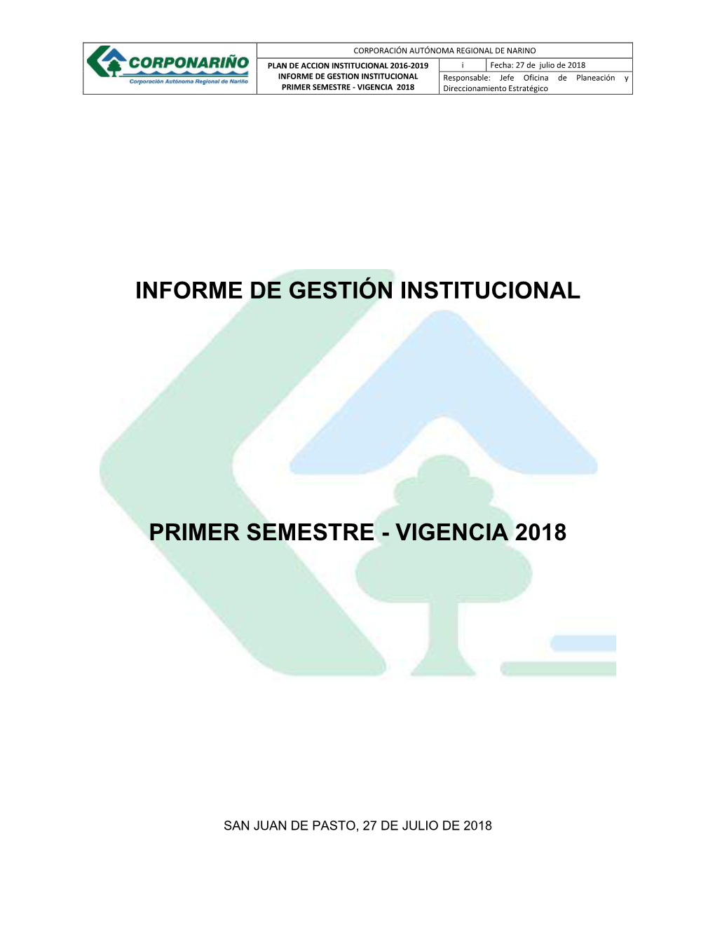 Infogestión 1Er Semestre 2018 – 27 Julio.C