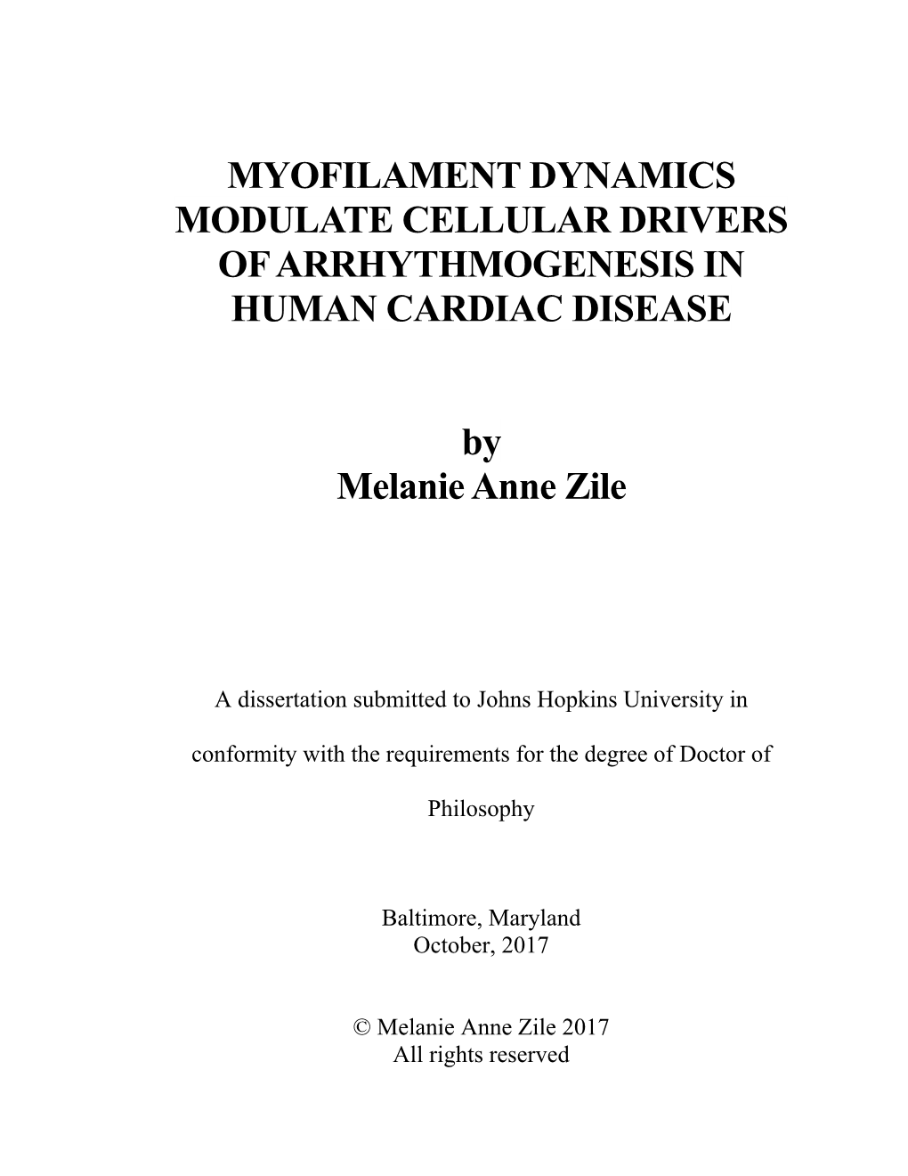 Myofilament Dynamics Modulate Cellular Drivers of Arrhythmogenesis in Human Cardiac Disease