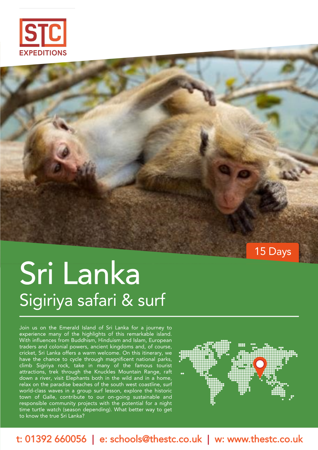 Sri Lanka Sigiriya Safari & Surf