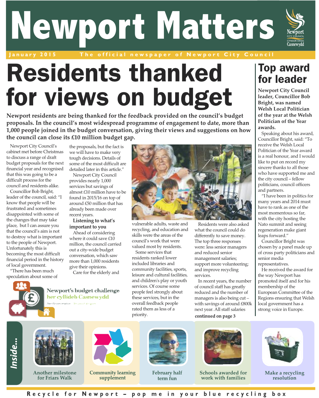 Newport Matters January 2015