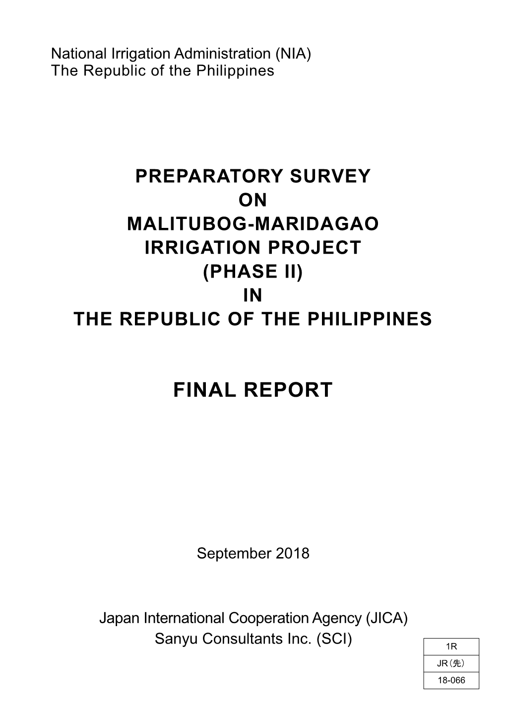 Final Report