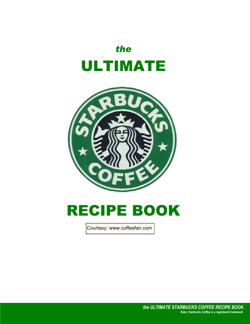 Ultimate Recipe Book