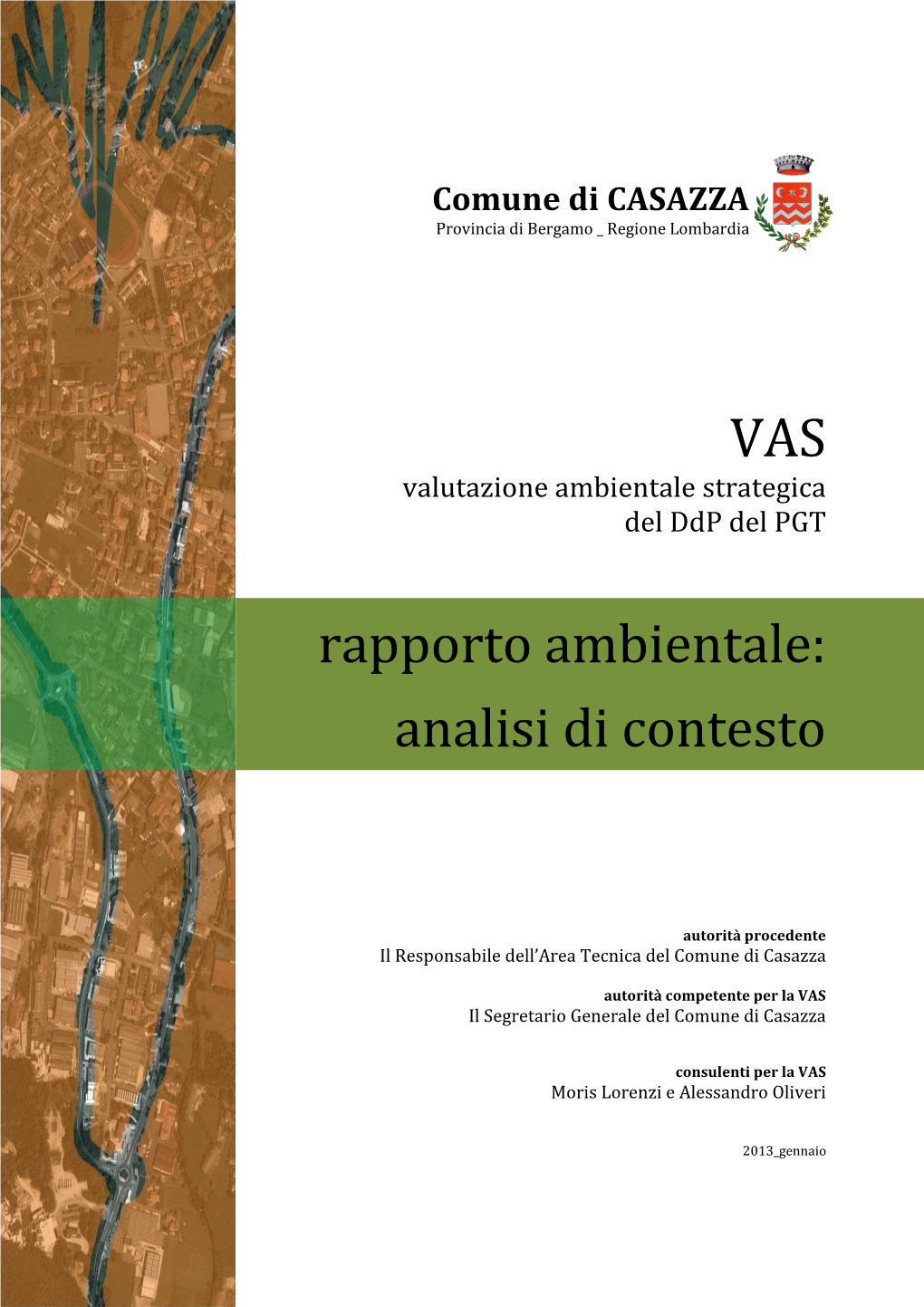 VAS Rapporto Ambientale: Analisi Di Contesto