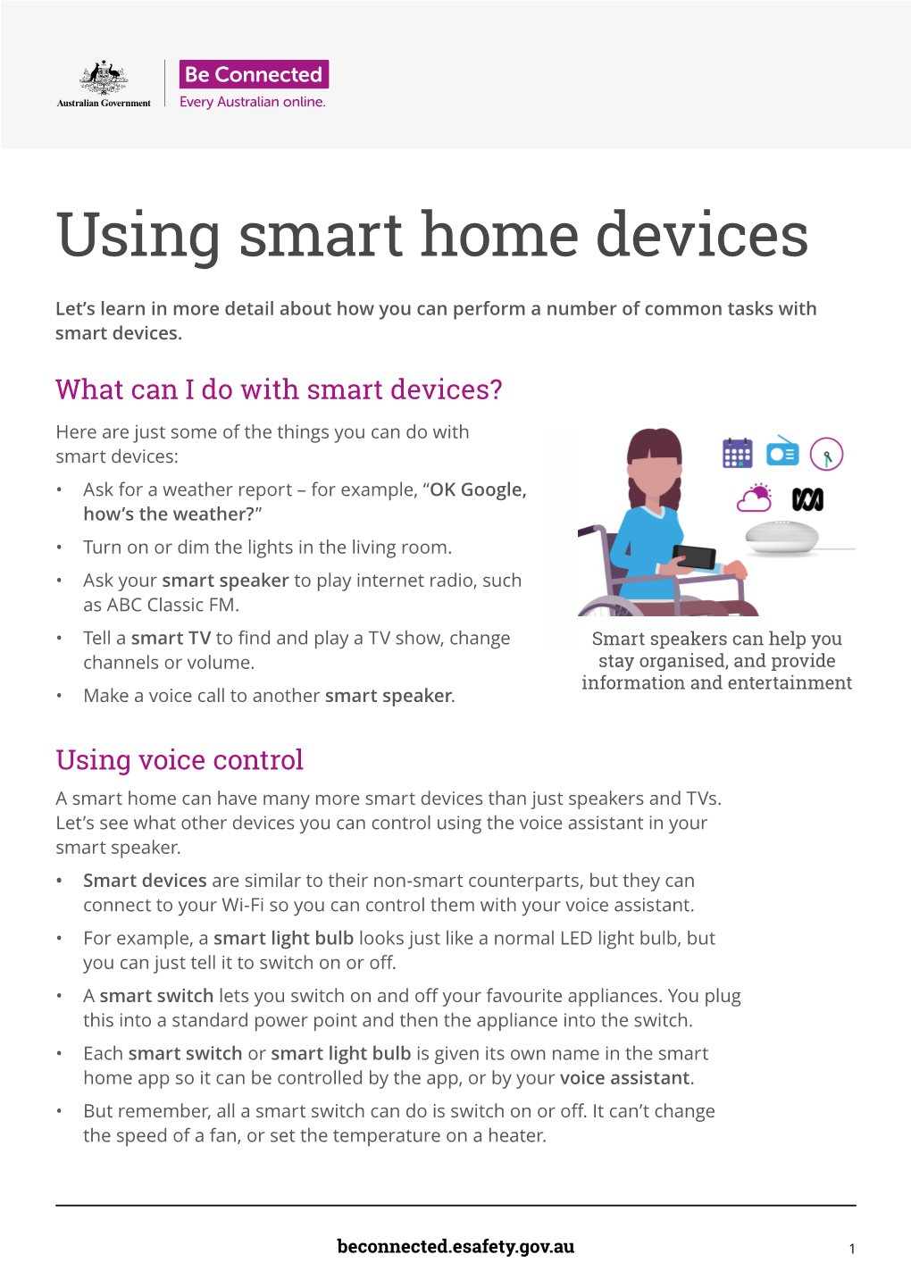 Using Smart Devices