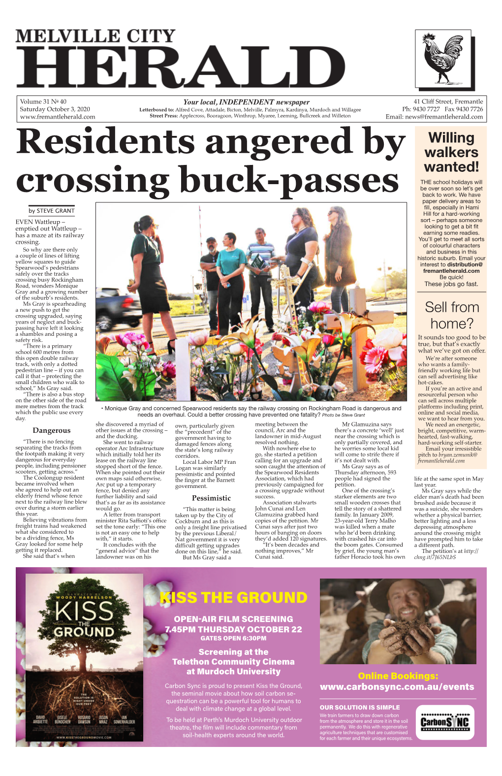 Residents Angered by Crossing Buck-Passes