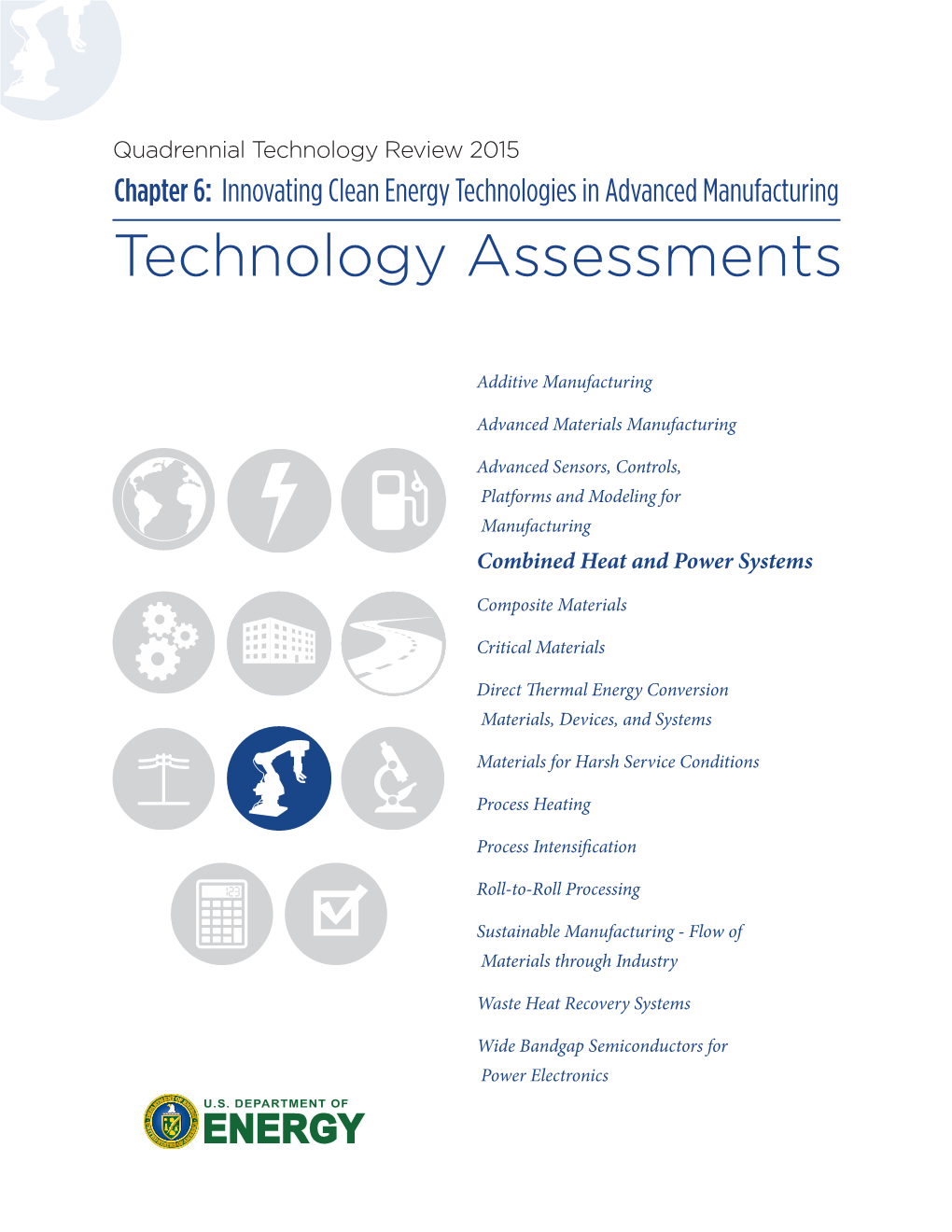 Combined Heat and Power Systems Technology Assessmen