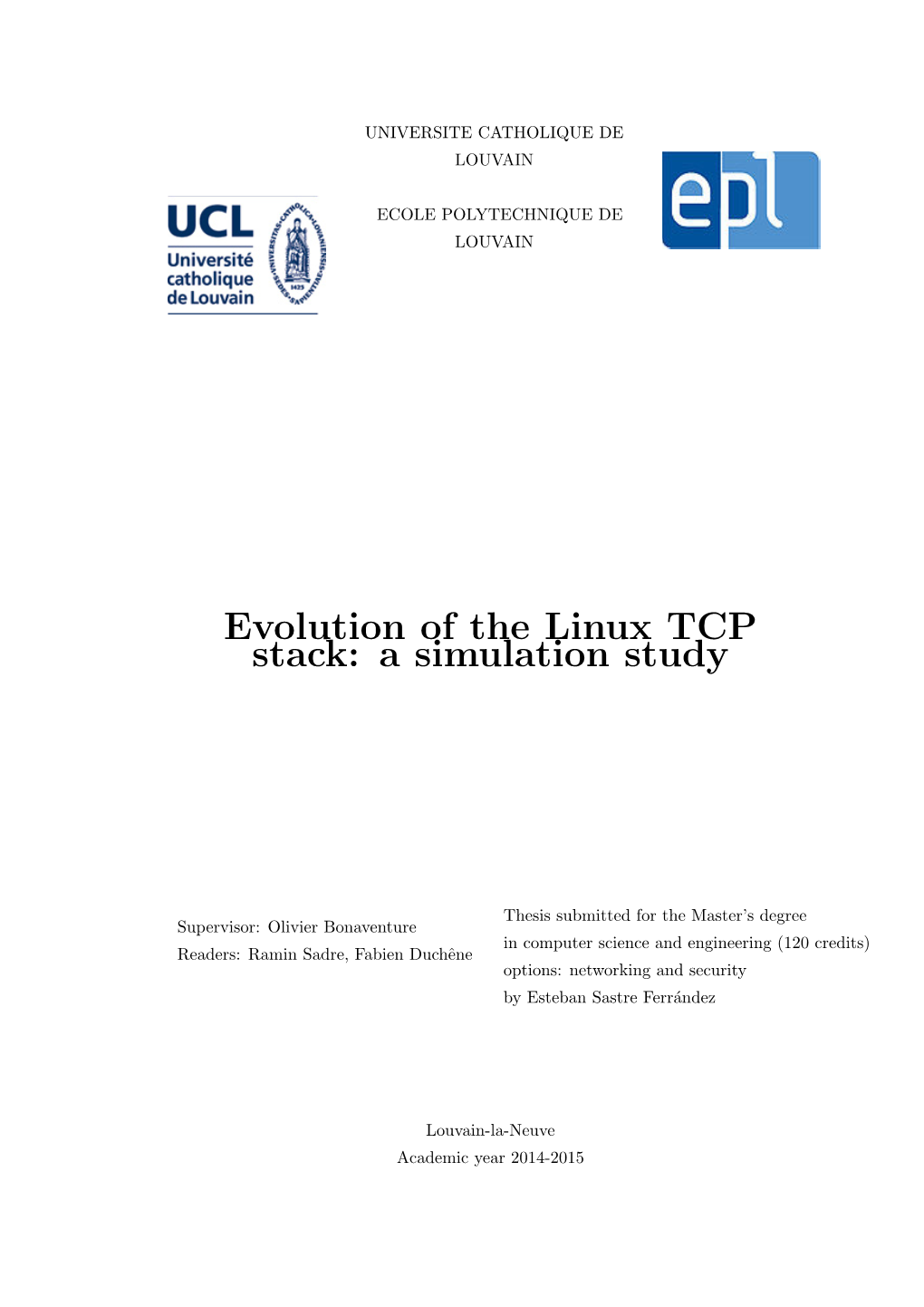 Evolution of the Linux TCP Stack: a Simulation Study