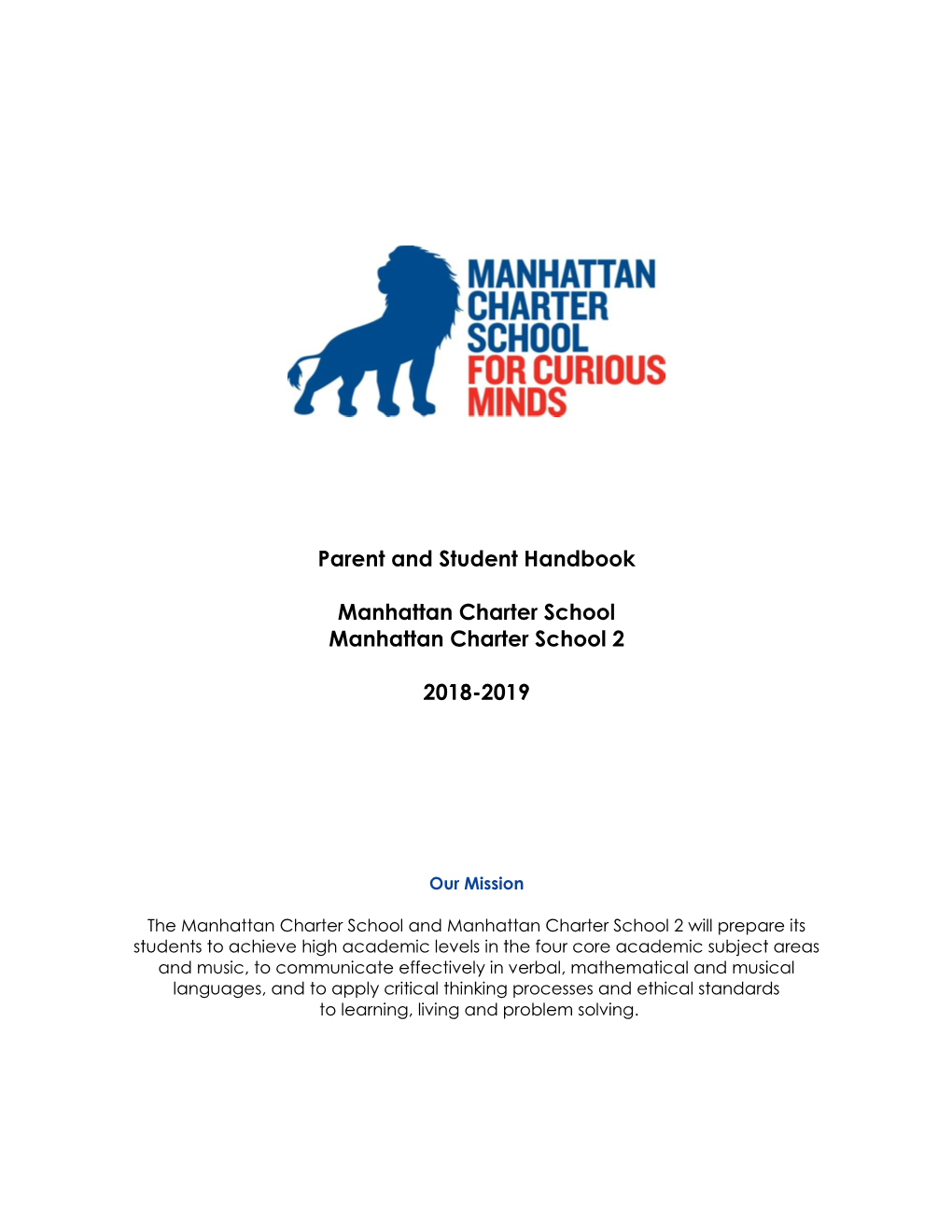 Parent-Handbook-2018-2019.Pdf