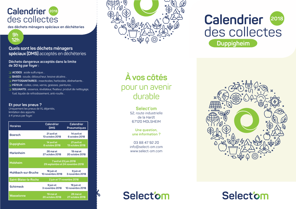 Calendrier Des Collectes