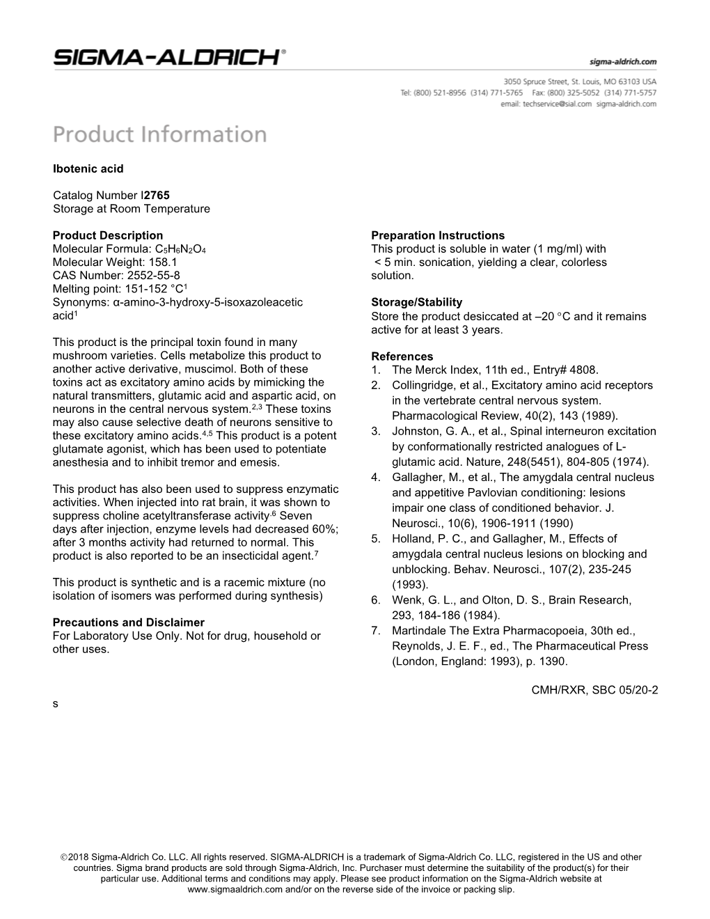 Ibotenic Acid