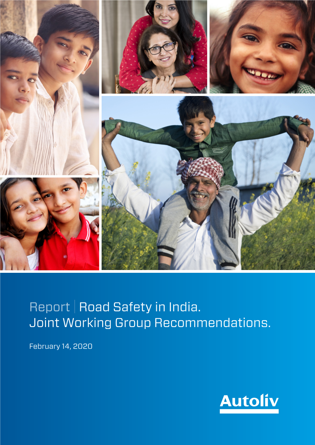 Report Road Safety in India. Joint Working Group Recommendations