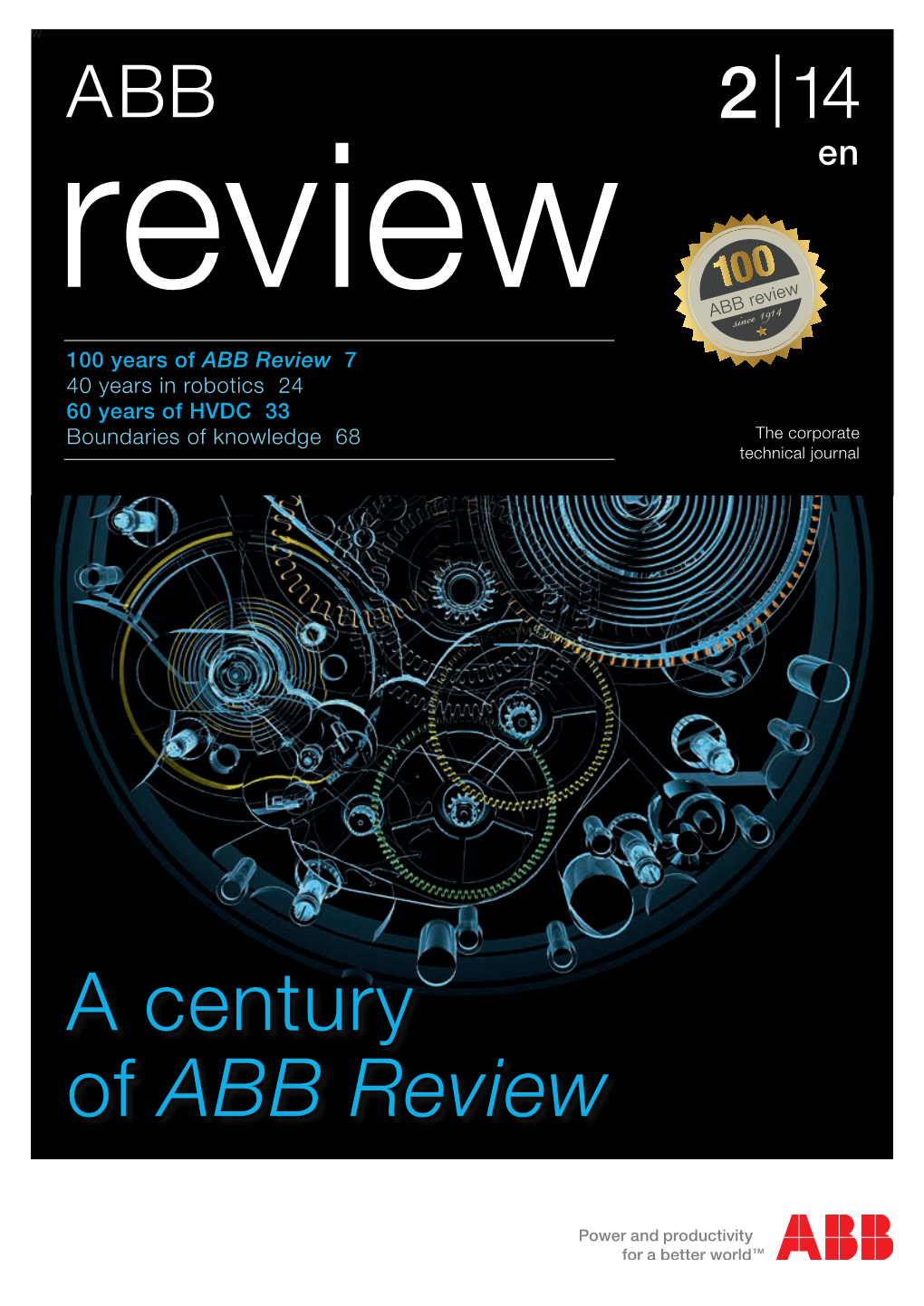 A Century of ABB Review