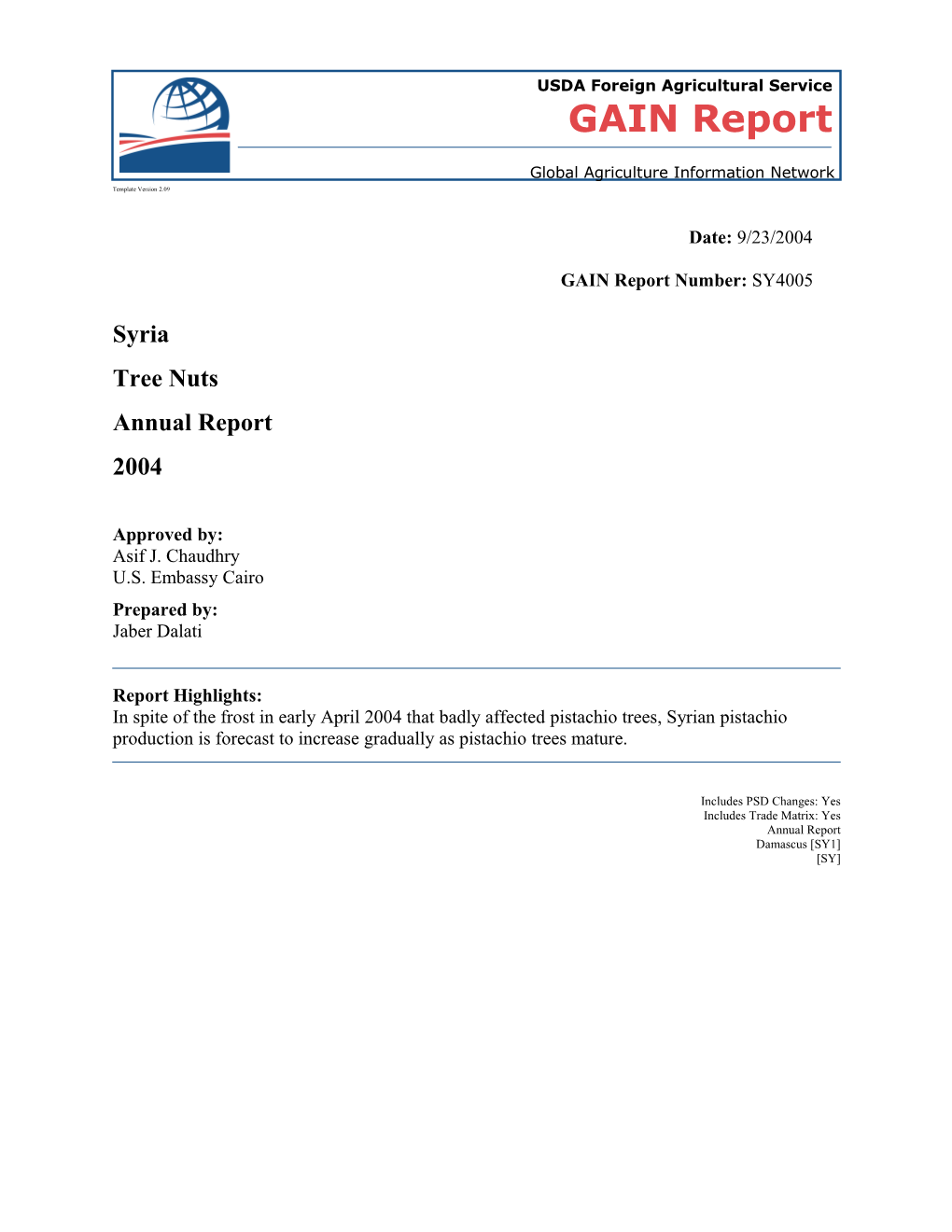 GAIN Report - SY4005 Page 2 of 6