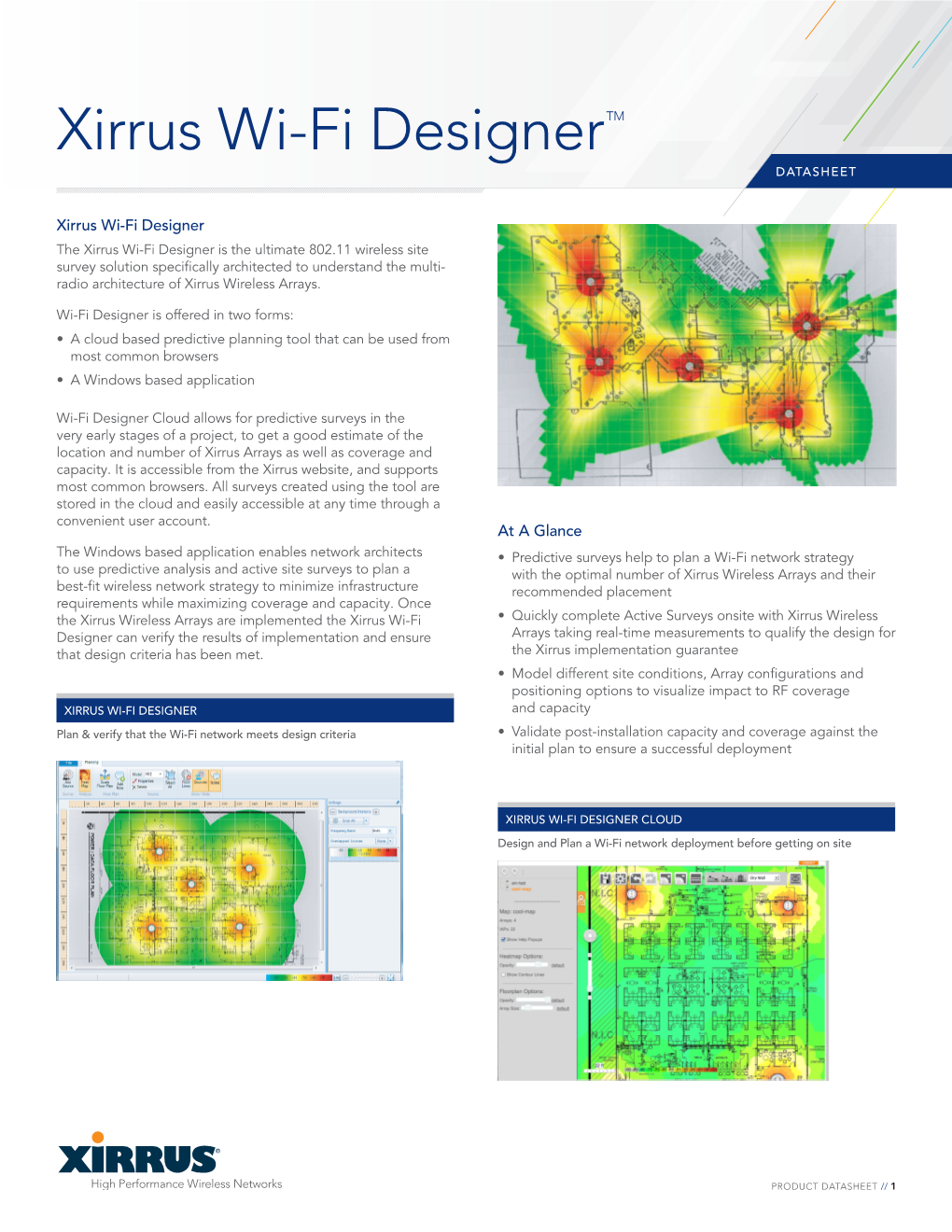 Xirrus Wi-Fi Designertm