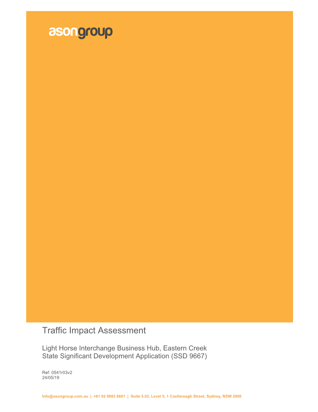 Traffic Impact Assessment