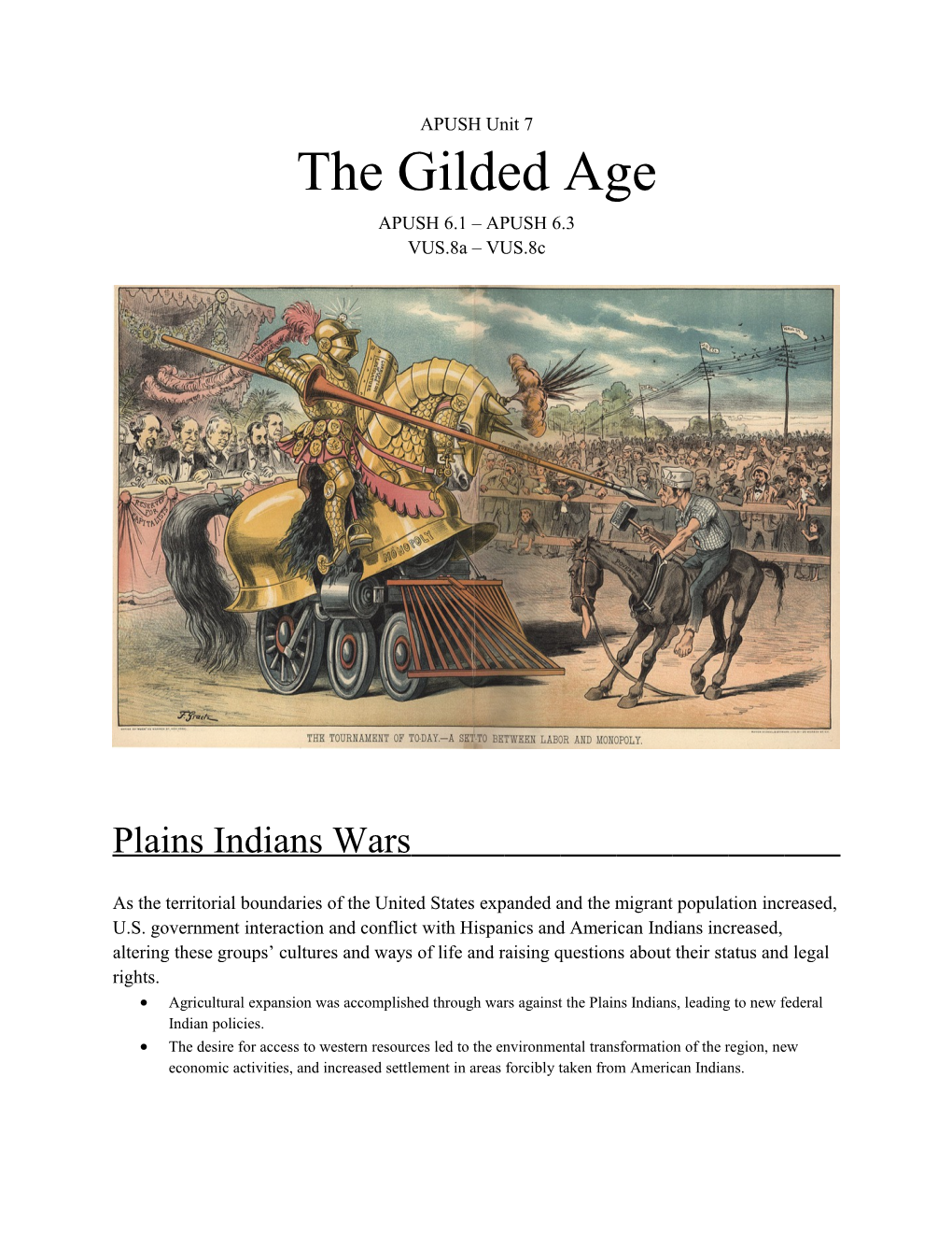 The Gilded Age