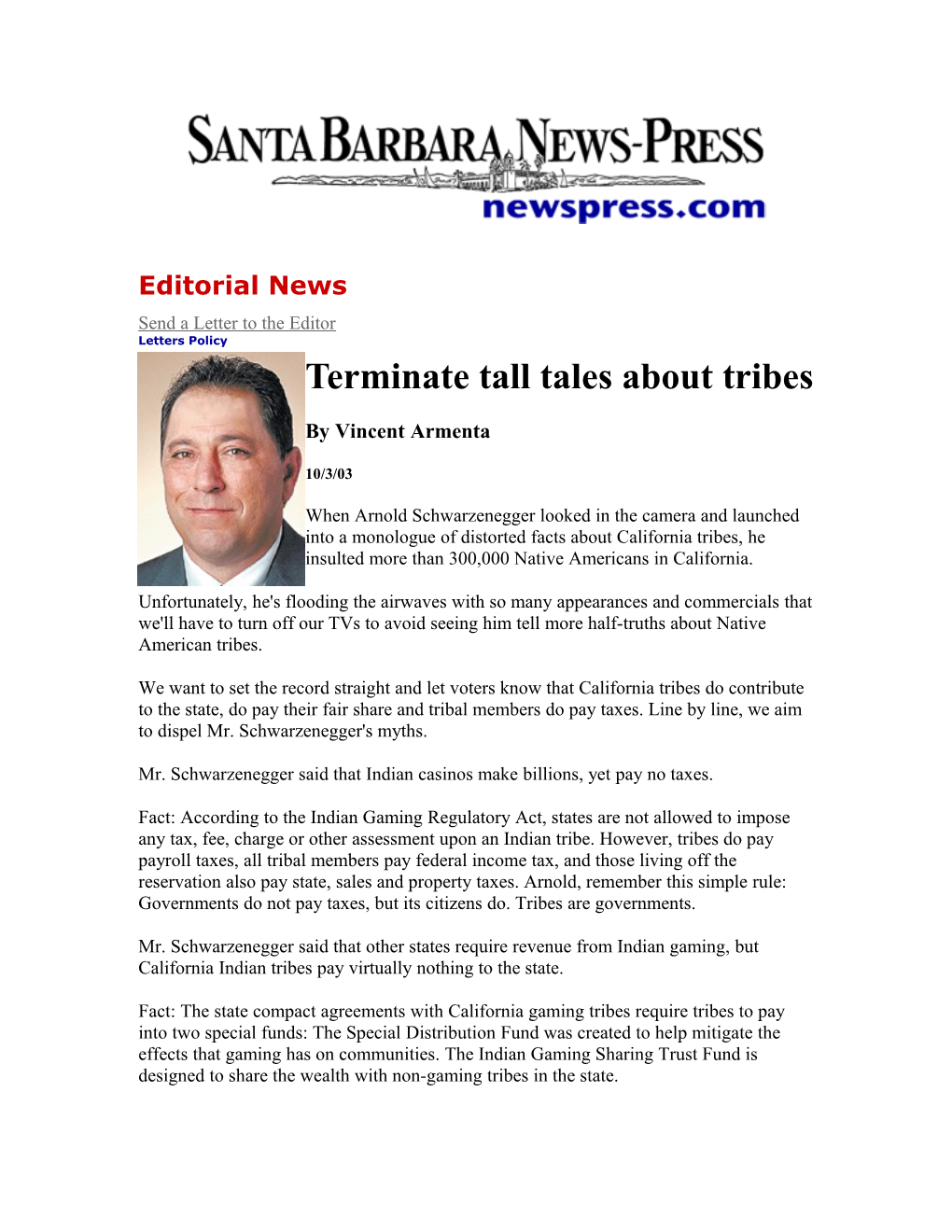 Terminate Tall Tales About Tribes