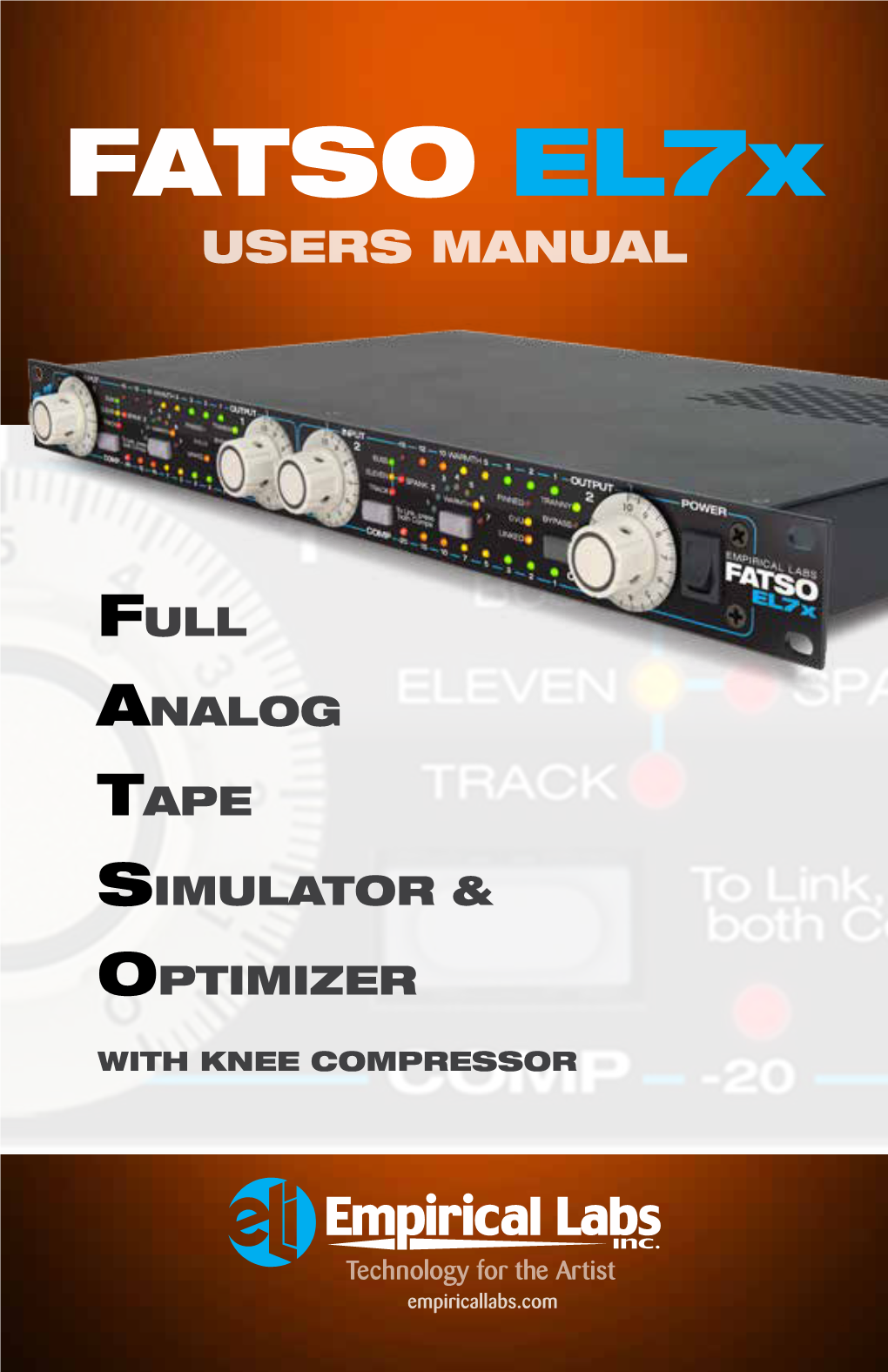 FATSO EL7X Manual