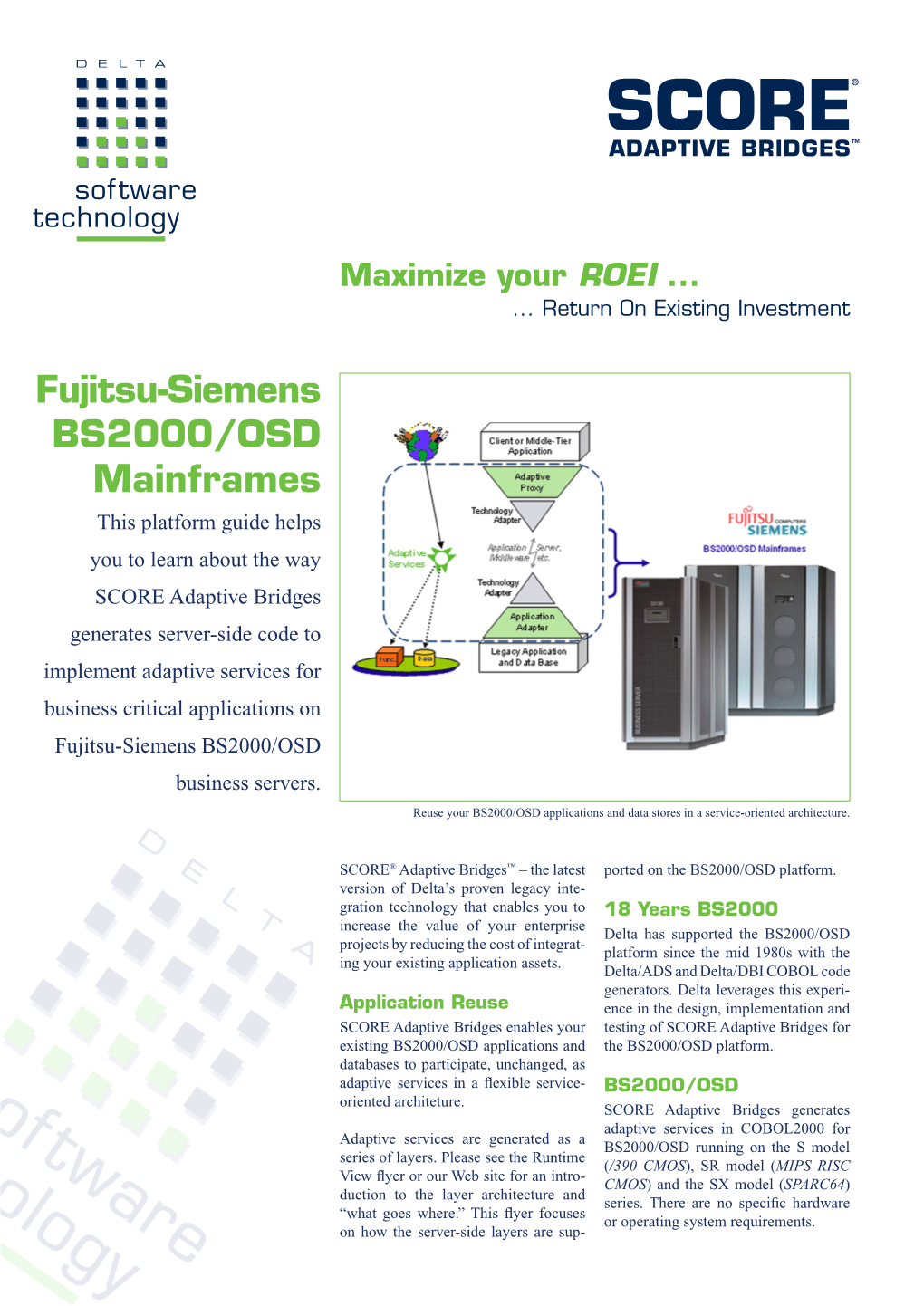 Fujitsu-Siemens BS2000/OSD Mainframes