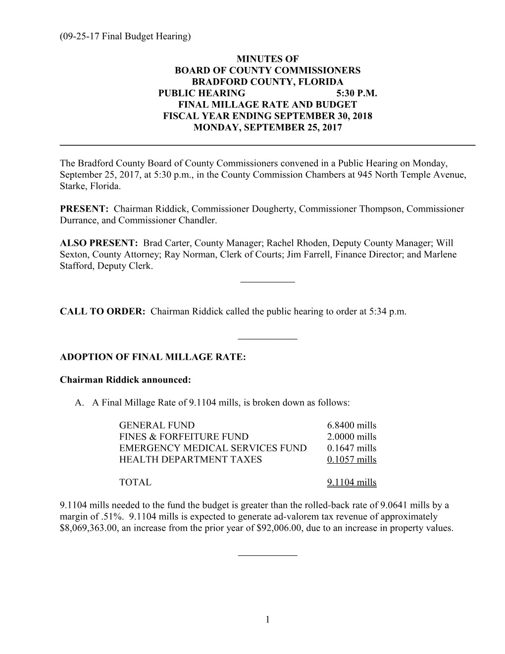 Board of County Commissioners s4