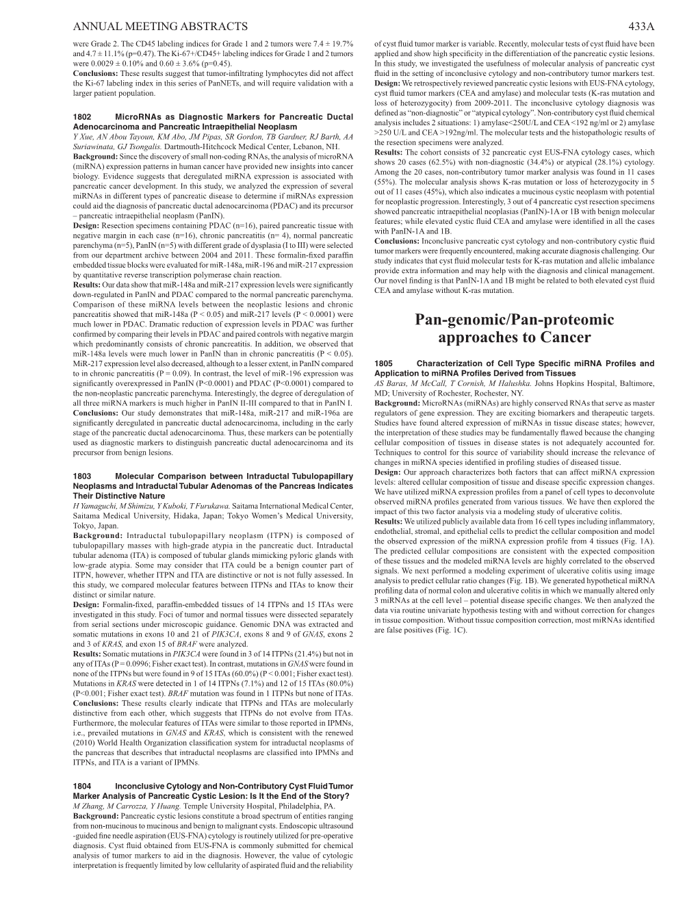 Pan-Proteomic Approaches to Diseases