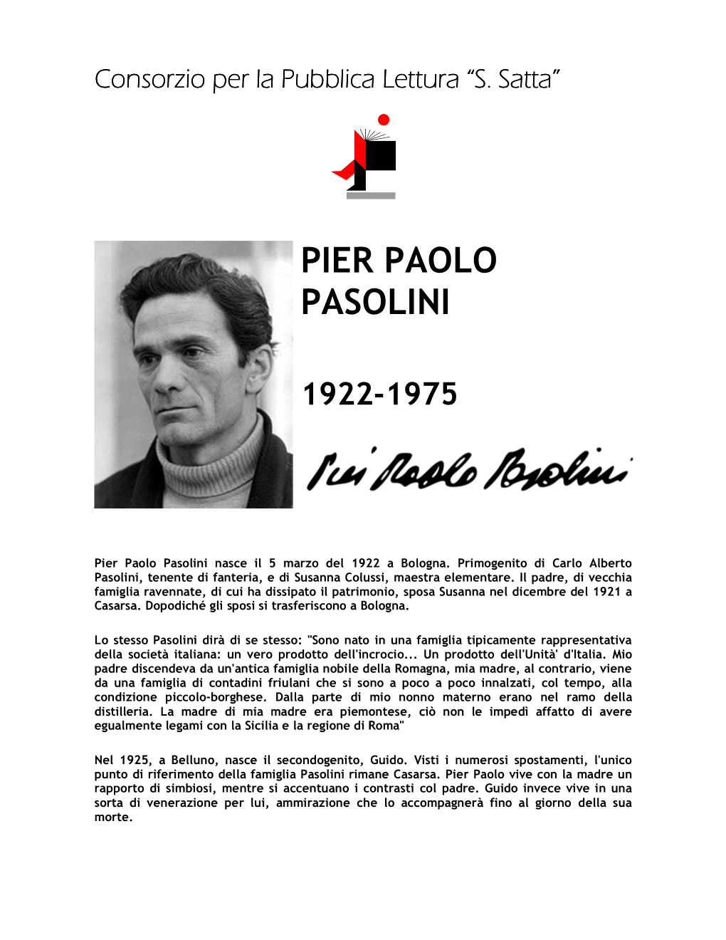 Pier Paolo Pasolini