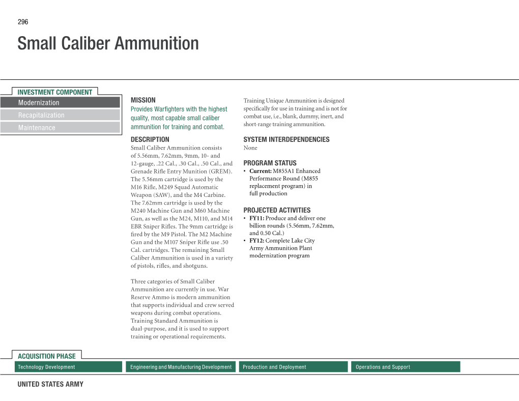 U.S. Army Weapon Systems Handbook 2012