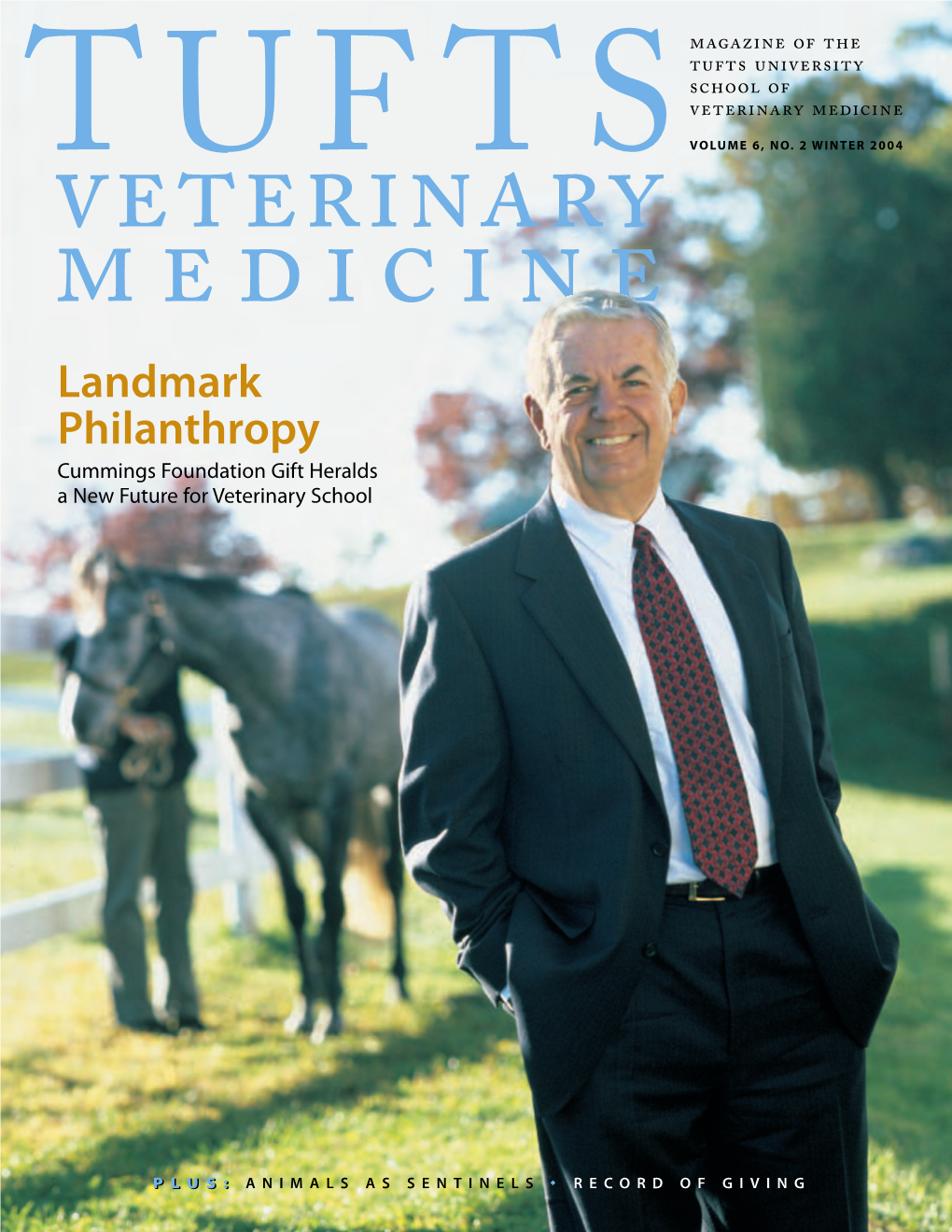 Landmark Philanthropy Cummings Foundation Gift Heralds a New Future for Veterinary School