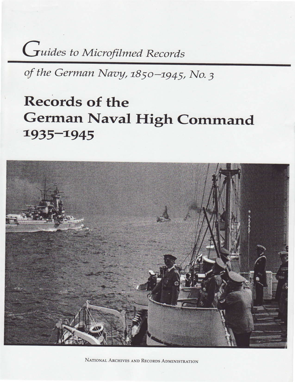 Records of the German Naval High Command