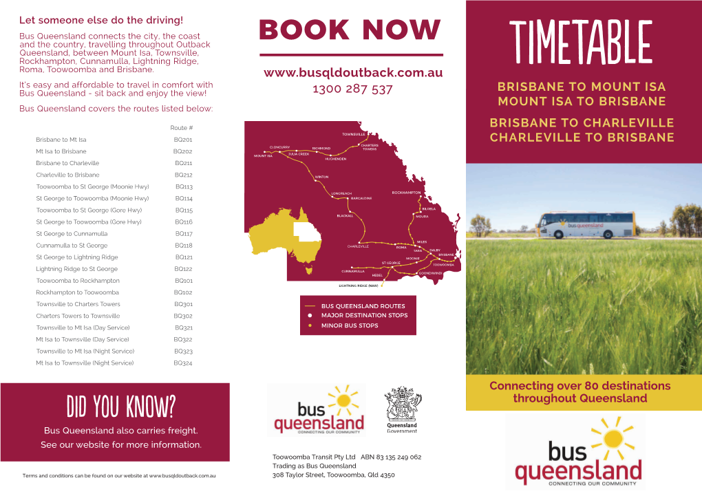 View Timetables