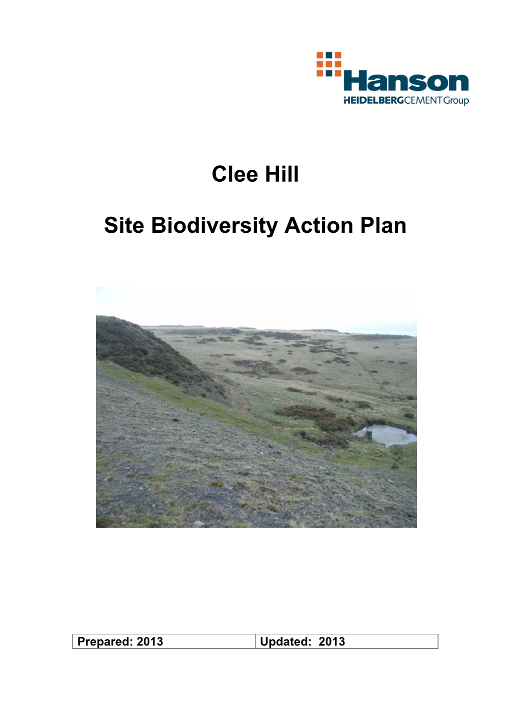 Site Biodiversity Action Plan