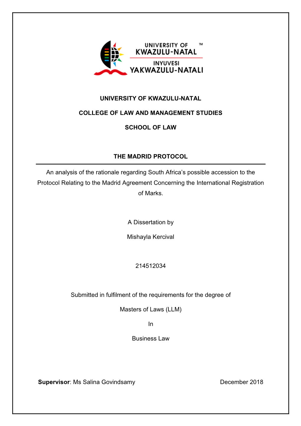 Signed & Ethical Clearance Llm Dissertation