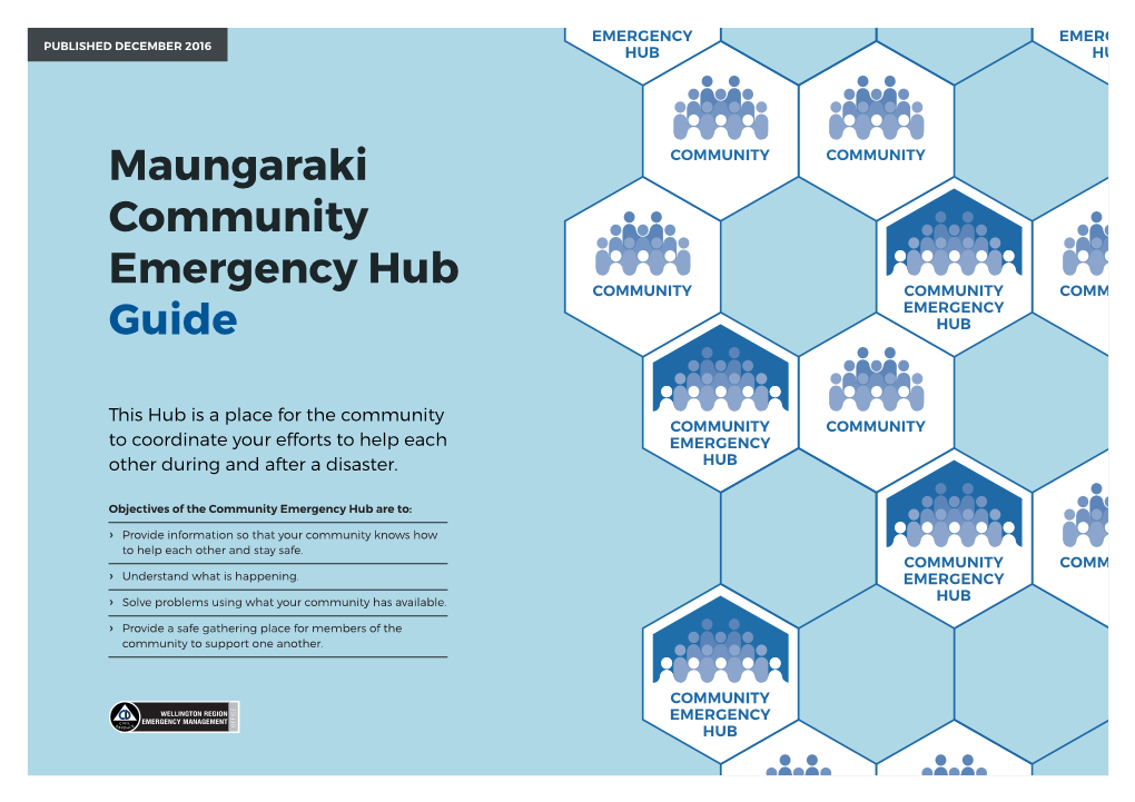 Maungaraki Community Emergency Hub Guide