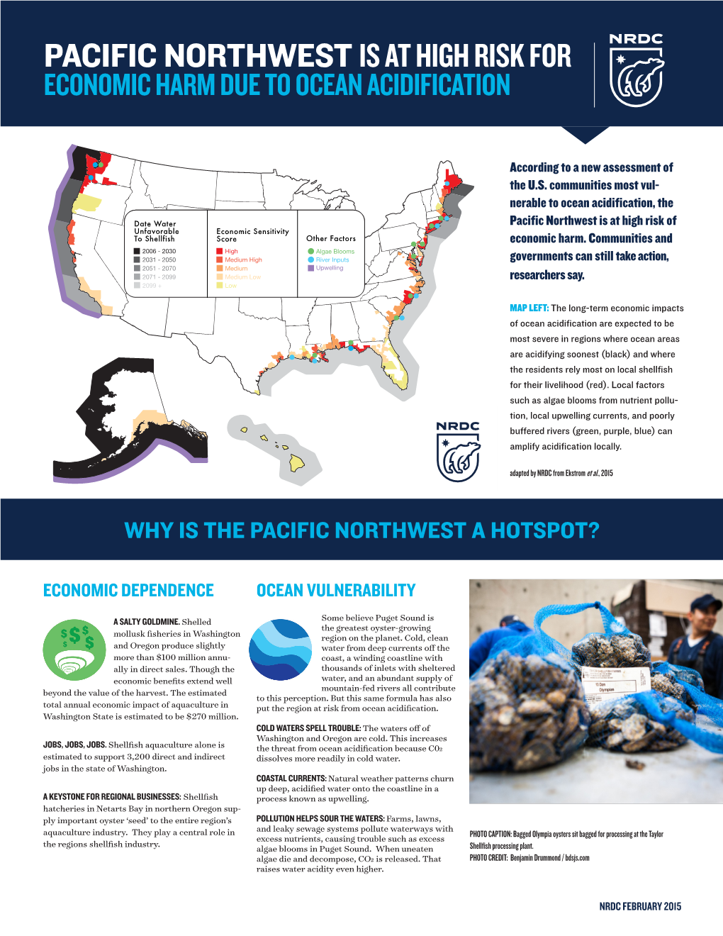 States Vulnerable to Ocean Acidification