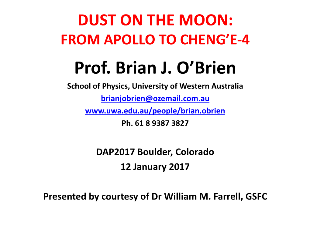 50 Years of Dust on the Moon: from Apollo to Cheng'e-4