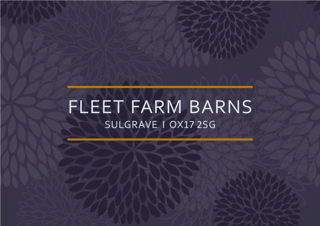 Fleet Farm Barns Sulgrave I Ox17 2Sg