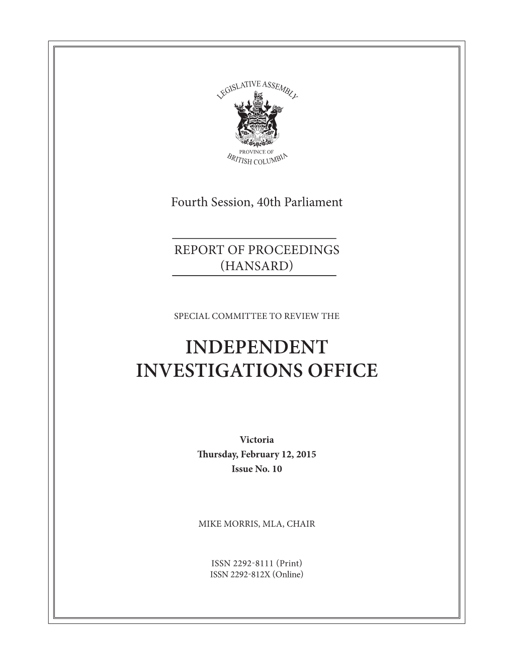 Independent Investigations Office
