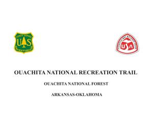 Ouachita National Recreation Trail Recreation National Ouachita