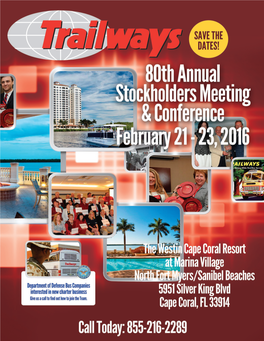 80Th Annual Stockholders Meeting & Conference