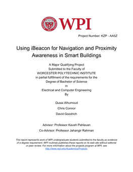 Using Ibeacon for Navigation and Proximity Awareness in Smart Buildings