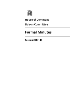 Formal-Minutes-Liaison-Committee