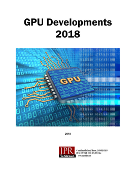 GPU Developments 2018