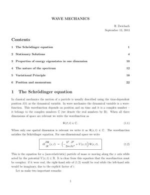 Wave Mechanics (PDF)