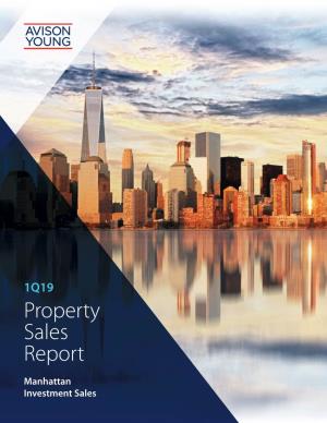 Property Sales Report