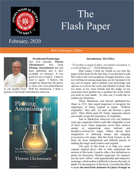 Flash Paper Feb 2020 (Pdf)