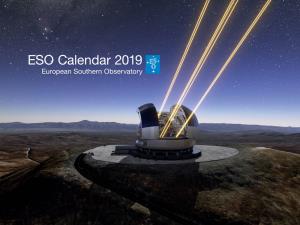 ESO Calendar 2019