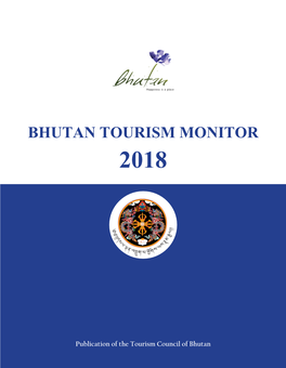 Bhutan Tourism Monitor 2018