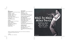 Wall to Wall Miles Davis 2001 (Disc 1 and 2) [Relaxin’ Withthemilesdavis Quintet,1956] 03
